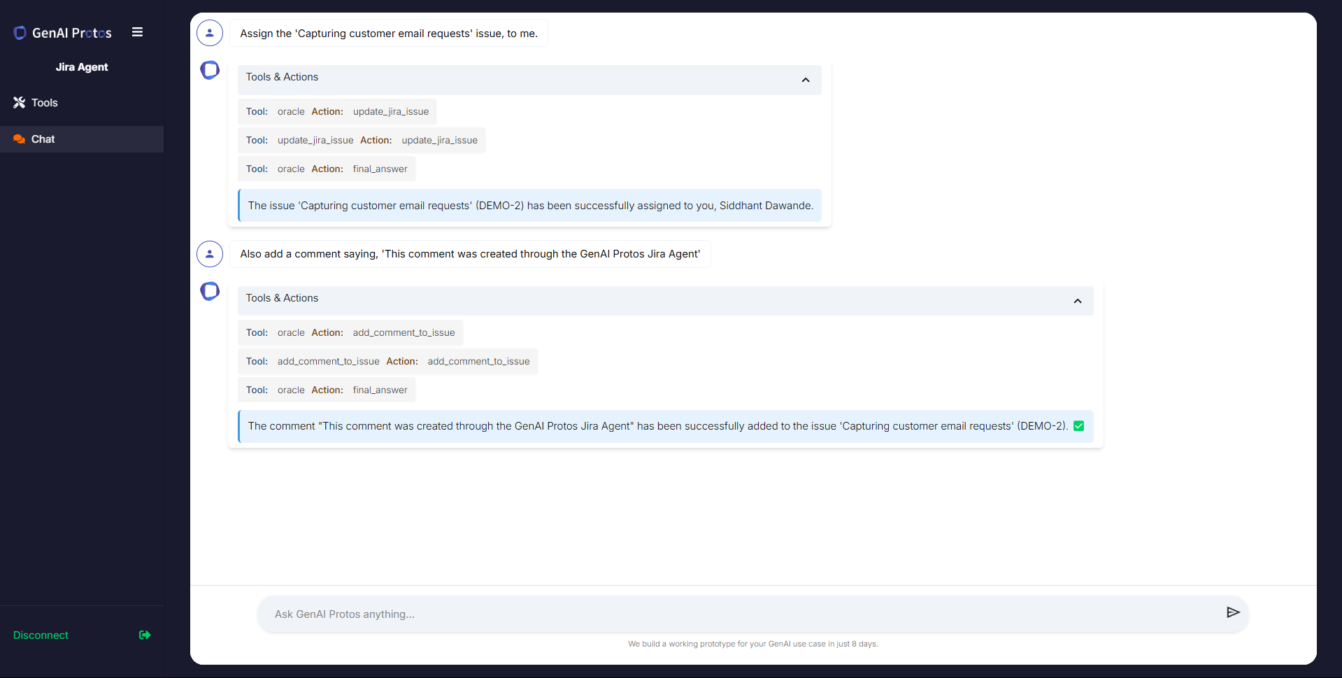 Assigning Issue for Jira AI Agent