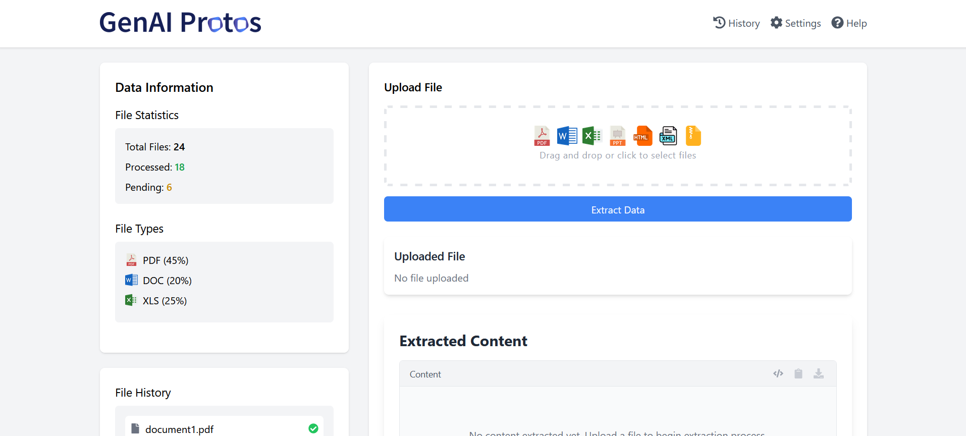 Supports Multiple File Types